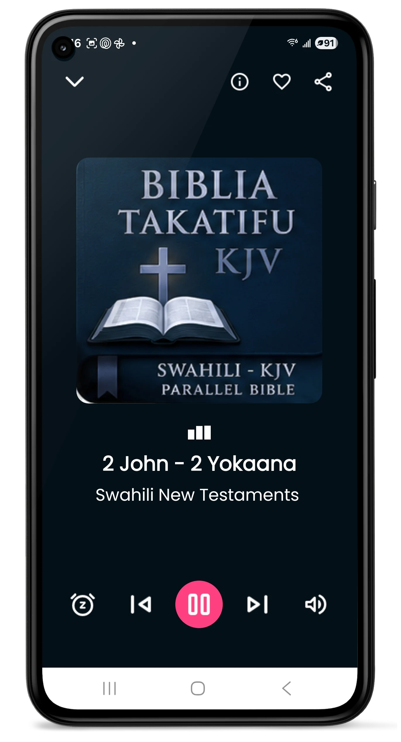 Biblia Swahili Bible 3D KJV screenshot